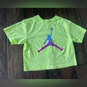 Girls Air Jordan Crop Top